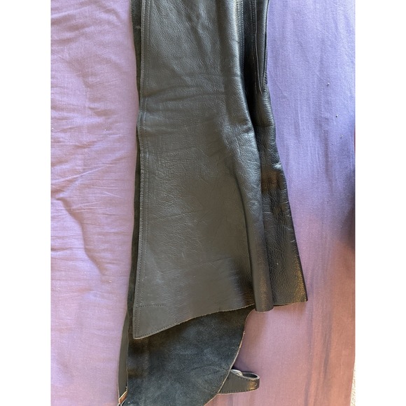 Ladies Or Girls Leather Chaps Size Small On Course - Picture 10 of 16